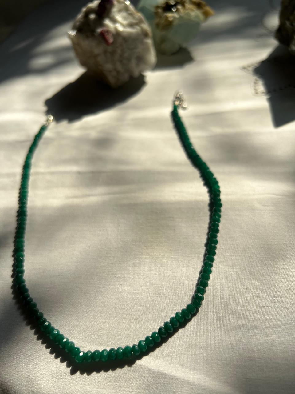 Color Enhanced & Polished Jade in Green, Red and Black